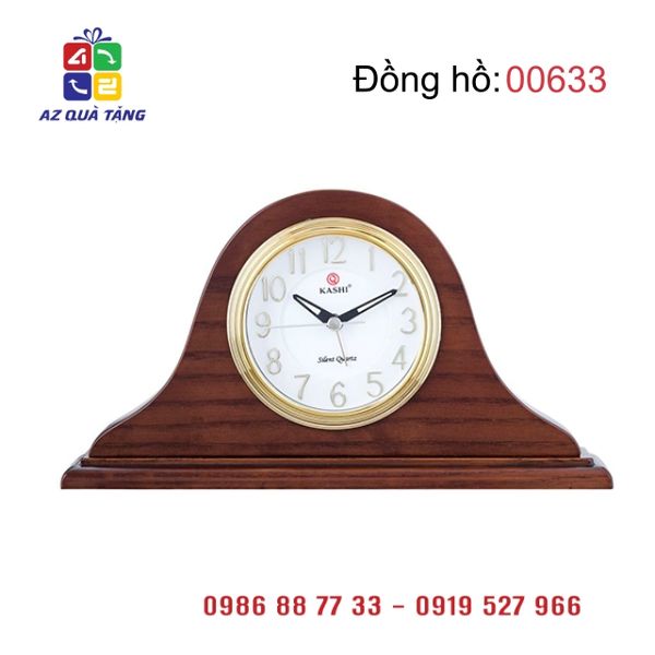 Đồng Hồ Gỗ Để Bàn  - 00633