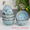 Bộ 6 Bát Cơm Tráng Men Hoa Anh Đào