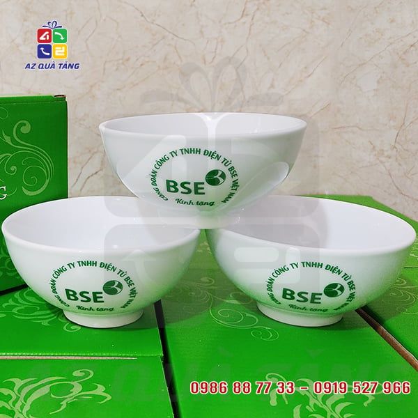 Bộ 6 Bát Con In Logo BSE