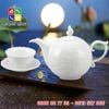 Bộ Trà Hoa Sen Trắng ML