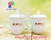 Cốc Sứ Ngọn Lửa Có Nắp