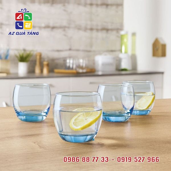 Bộ 6 Ly Thủy Tinh Luminarc xanh J1584