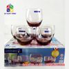 Bộ 6 Ly Thủy Tinh Luminarc hồng J5386