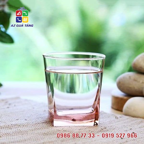 Bộ 6 Ly Thủy Tinh Luminarc hồng J5388