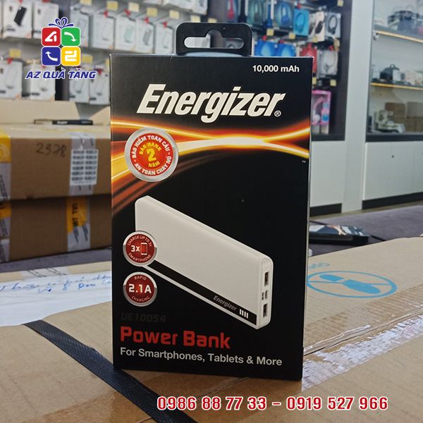 Sạc Dự Phòng Energizer UE10054 In Logo
