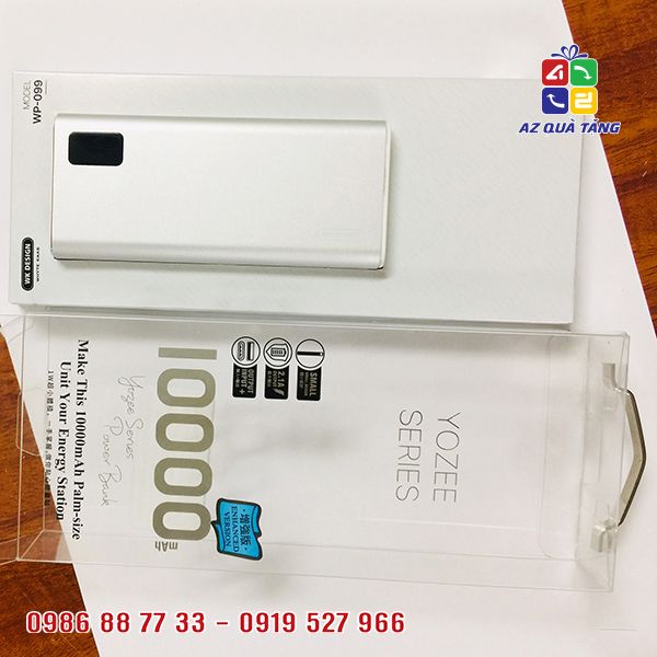 Sạc Dự Phòng Remax WP-099 In Logo