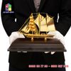 Thuyền Buồm Phong Thủy Mạ Vàng