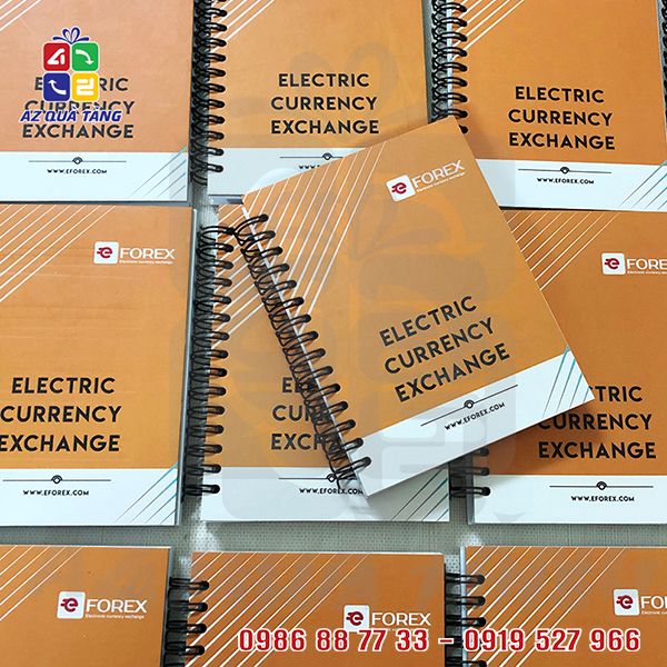 Sổ Giấy Lò Xo Bìa Bồi A6 - EFOREX