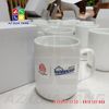 Cốc Sứ Trắng Trụ Quai Số 7