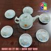 Bộ Ấm Chén BT Dáng Bưởi Cành