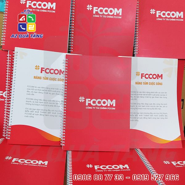 Sổ Giấy Lò Xo A4 - Fccom