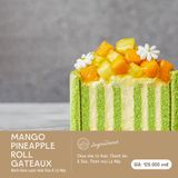 Mango Pineapple Roll Gateaux