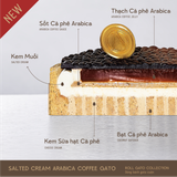 SALTED CREAM ARABICA COFFEE GATEAUX