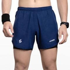 Quần chạy bộ nam 2 lớp Egan QC02 - Màu dương