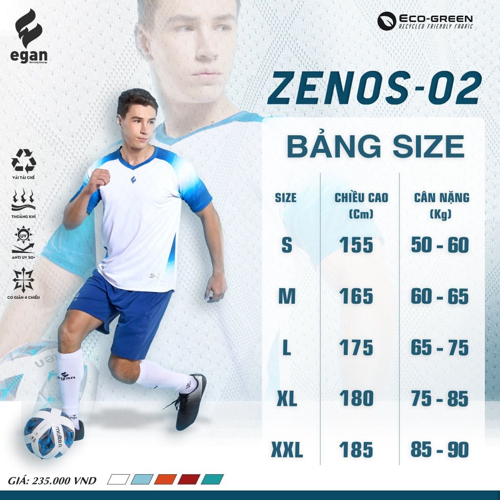 Bộ bóng đá Egan ZENOS 2