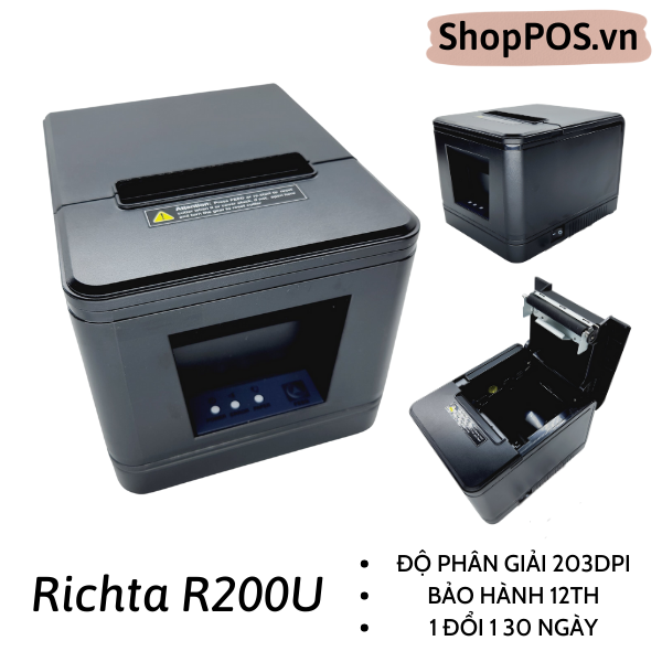Máy In Hóa Đơn - Máy In Bill Richta R200U