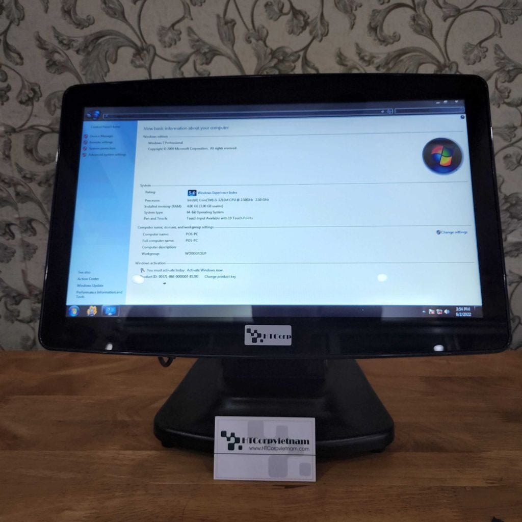 Máy POS bán hàng cảm ứng HT910G (i5 /4G/120GB)