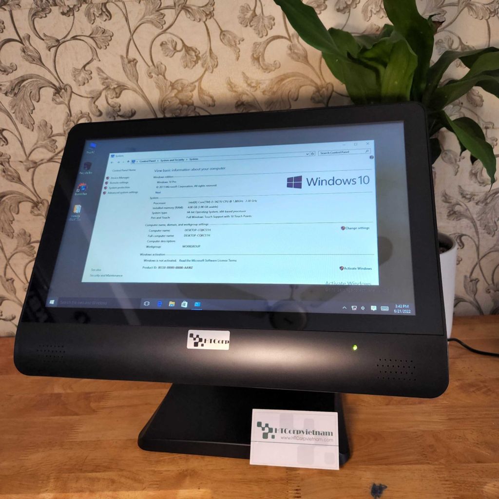 Máy POS bán hàng cảm ứng HTZ9T (i5 /4G/120GB/CÓ LOA)