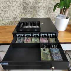 Ngăn kéo đựng tiền HT442 ( MODEL 2022 -10 ngăn kẹp)