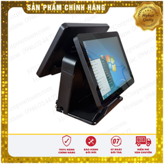 Máy POS Bán Hàng Cảm Ứng 2 Màn Hình GPOS QT 66 (2 Màn Hình/J1900/4gb/64gb)