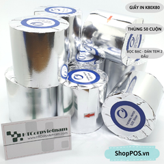 Giấy In Bill K80x80 ( Thùng 50 Cuộn )