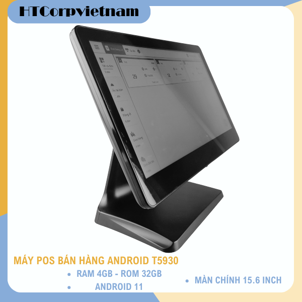 MÁY POS TÍNH TIỀN ANDROID T5930 [ ANDROID 11 - RAM 4G - ROM 32G]