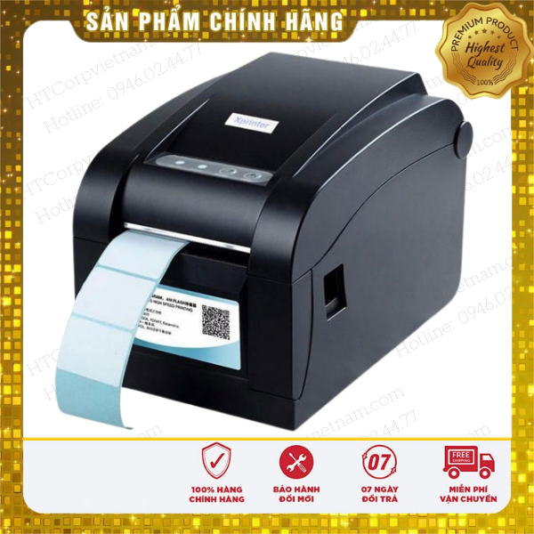 Máy In Mã Vạch Xprinter 350BM ( 3 Cổng)