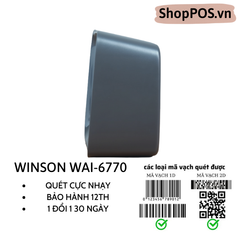 Máy quét mã vạch 2D Winson WAI-6770 [ 2D Để Bàn ]