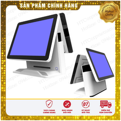 Máy POS bán hàng Cảm Ứng 2 Màn Hình GPOS G15T ( 2 màn hình/Core i5/8gb/64gb)