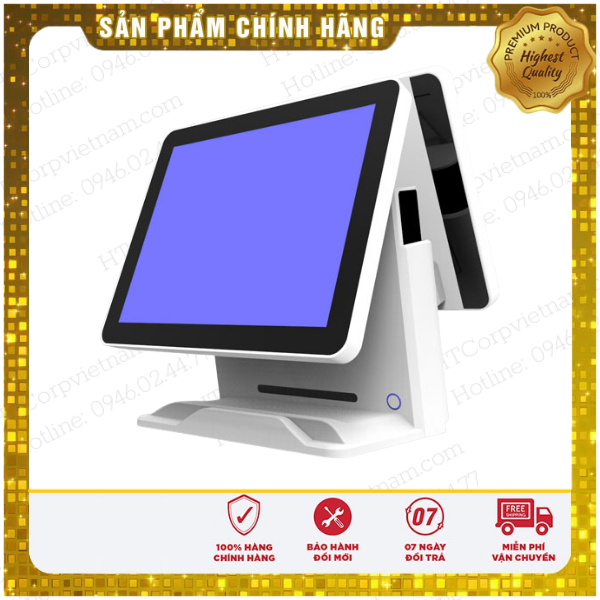 Máy POS Bán Hàng Gpos QT66 ( J1900/4G/128GB)