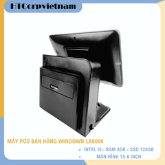 MÁY POS TÍNH TIỀN LX8000 [ I5 - RAM 8G - SSD120GB]