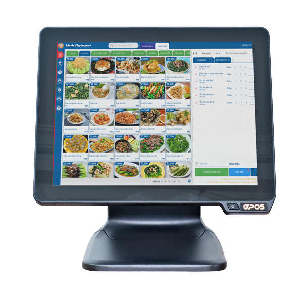 Máy POS Bán Hàng Cảm Ứng QT68 [ I5 gen5 - Ram 8G - SSD120G ]