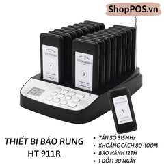 Thiết bị báo rung HT911R ( Model Nâng Cấp 2023 - Có Vật Cản 100m)