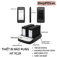 Thiết bị báo rung HT911R ( Model Nâng Cấp 2023 - Có Vật Cản 100m)