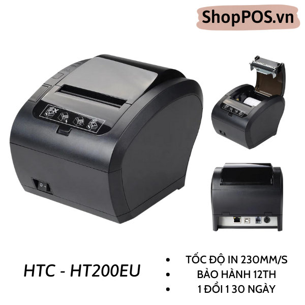 Máy In Bill HTCorp HT200EU ( 230mm/s , USB+LAN )