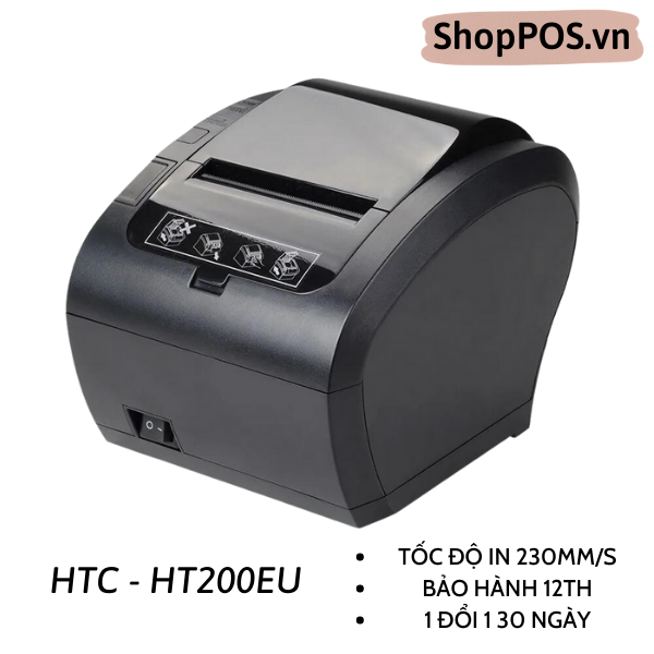 Máy In Bill HTCorp HT200EU ( 230mm/s , USB+LAN )