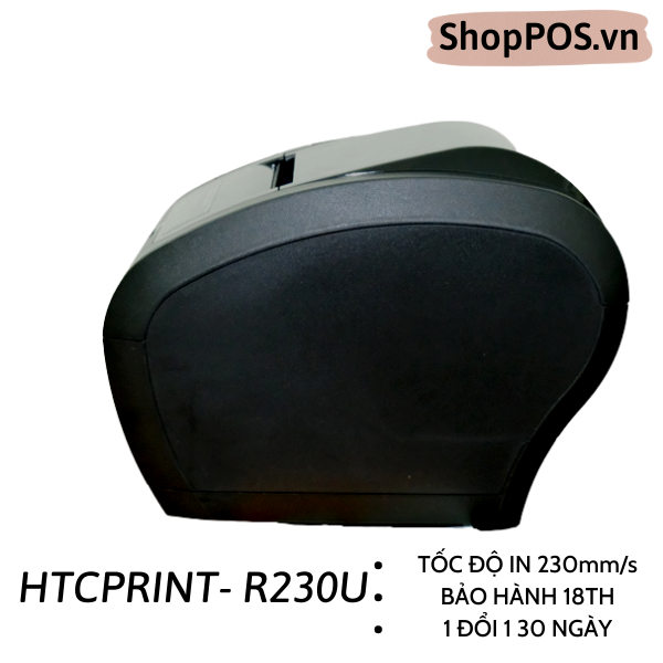 Máy in hóa đơn HTCprint R230U [ USB - BH18th - Hàng Chất Lượng Cao]
