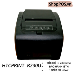 Máy in hóa đơn HTCprint R230U [ USB - BH18th - Hàng Chất Lượng Cao]