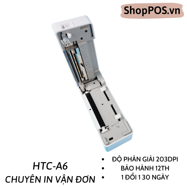 MÁY IN VẬN ĐƠN HTC A6 - DÒNG CHUYÊN IN VẬN ĐƠN TRANG TMDT