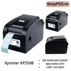 Máy In Mã Vạch Xprinter 350B