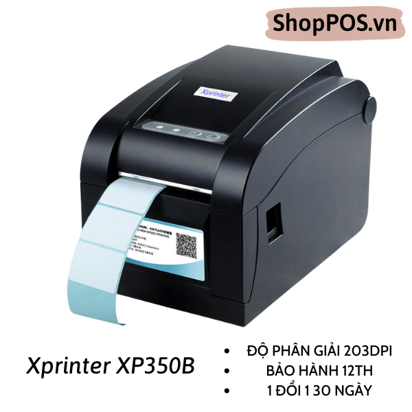 Máy In Mã Vạch Xprinter 350B