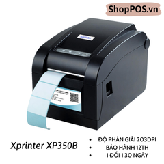 Máy In Mã Vạch Xprinter 350B