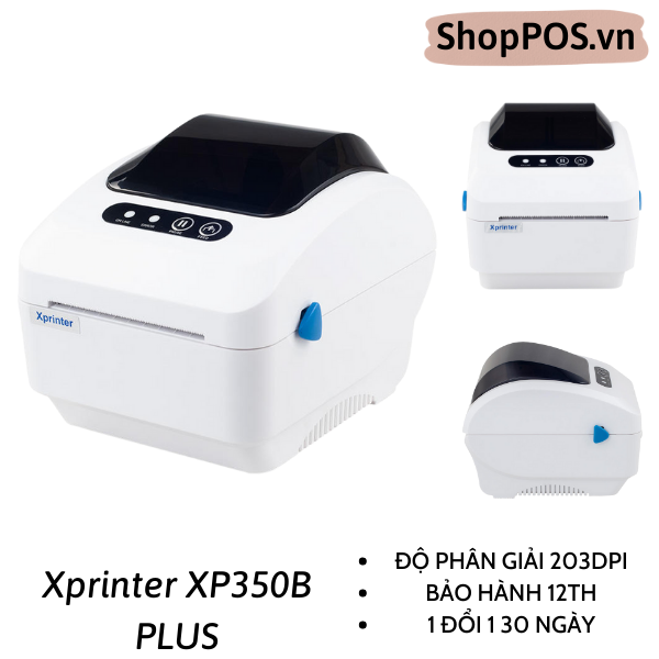 Máy In Mã Vạch + In Bill  Xprinter 350B PLUS ( 203 dpi -USB)