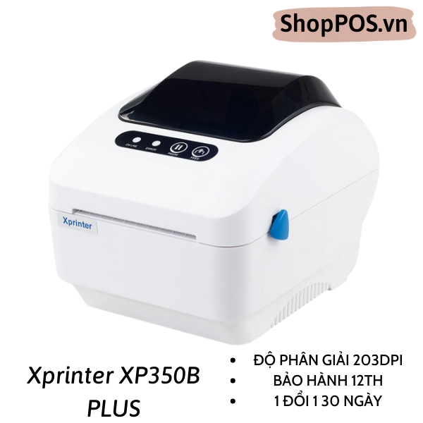 Máy In Mã Vạch + In Bill  Xprinter 350B PLUS ( 203 dpi -USB)
