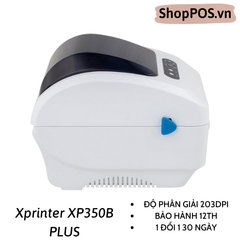 Máy In Mã Vạch + In Bill  Xprinter 350B PLUS ( 203 dpi -USB)