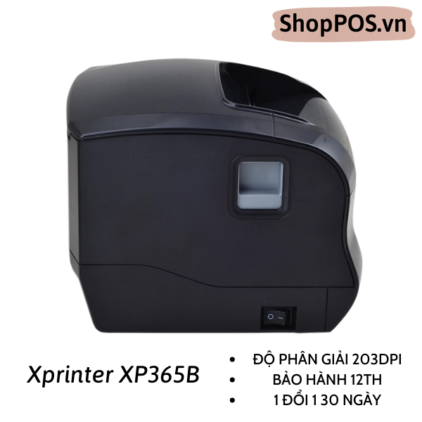 Máy In Hóa Đơn + Tích Hợp In Mã Vạch Xprinter 365B