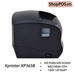 Máy In Hóa Đơn + Tích Hợp In Mã Vạch Xprinter 365B