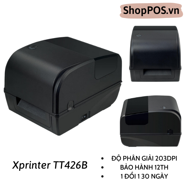 Máy in tem nhãn Xprinter TT426B