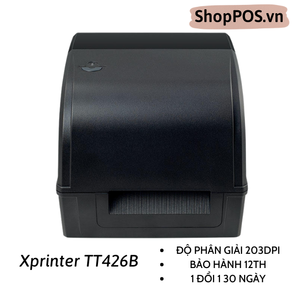 Máy in tem nhãn Xprinter TT426B