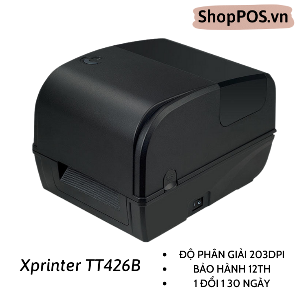 Máy in tem nhãn Xprinter TT426B